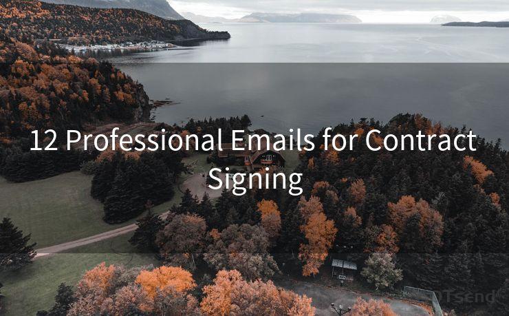 12 Professional Emails for Contract Signing